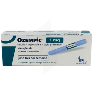 Ozempic 1 Mg, Solution Injectable En Stylo Prérempli