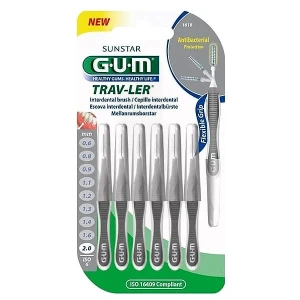 Gum Travler Brossettes Inter-dentaires Gris 2mm B/6