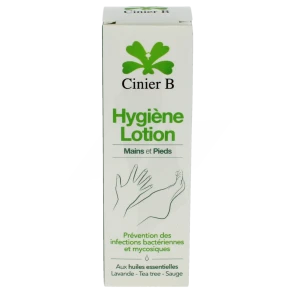 Cinier-b Hygiene Lot Antiseptique Mains Pieds Spray/50ml