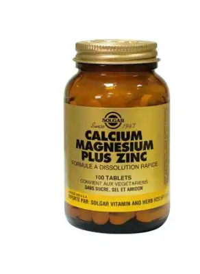 Solgar Calcium Magnesium Zinc à Saint-Maximin