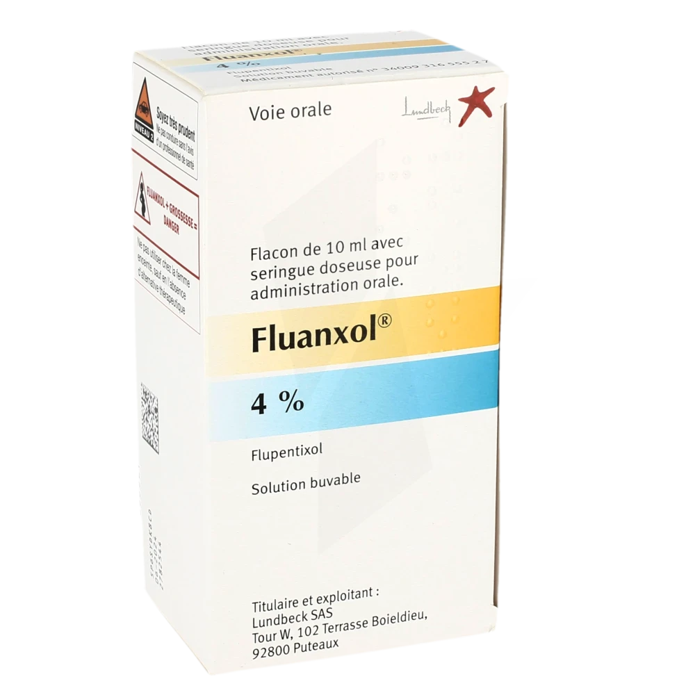 Fluanxol 4 %, Solution Buvable