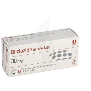 Gliclazide Arrow Lab 30 Mg, Comprimé à Libération Modifiée