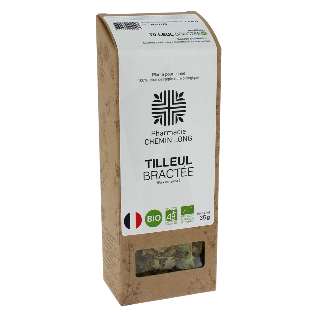 L'herbothicaire Tilleul Bractée Bio Tisane B/35g