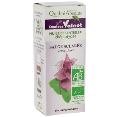 Docteur Valnet Huile Essentielle Bio, Sauge Sclaree 10ml à TOURS