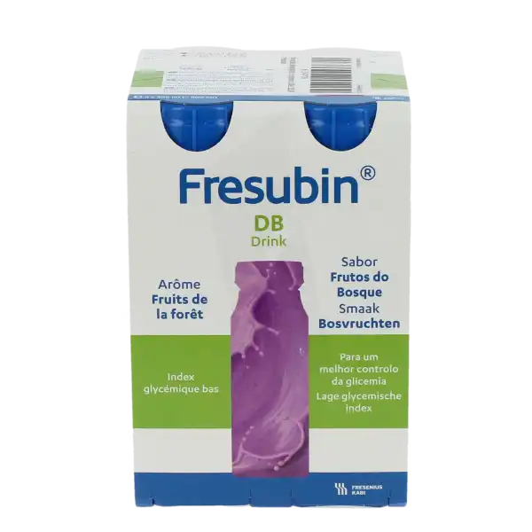 Fresubin Db Drink Nutriment Fruits De La Forêt 4bouteilles/200ml