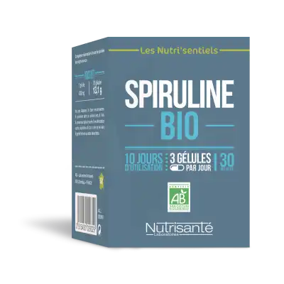 Nutrisanté Nutrisentiels Bio Spiruline Comprimés B/30 à Annecy