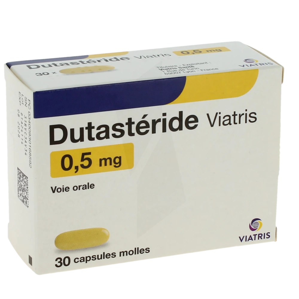 Dutasteride Viatris 0,5 Mg, Capsule Molle