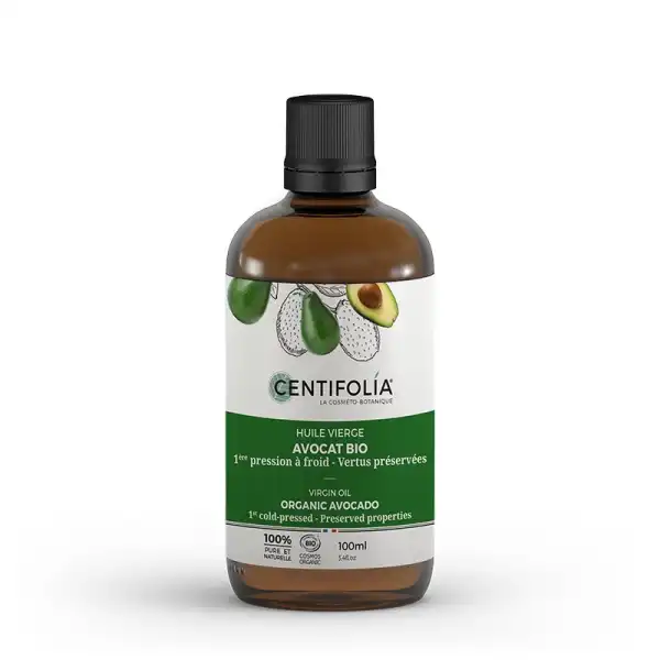 Centifolia Huile Végétale Vierge Biologique D'avocat 100ml