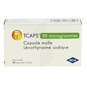 Tcaps 88 Microgrammes, Capsule Molle