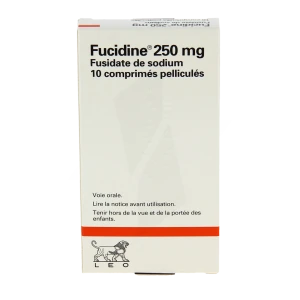 Fucidine 250 Mg, Comprimé Pelliculé