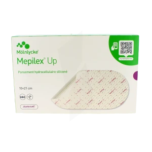 Mepilex Up Pans Hydroc Silic 10x21cm B/10