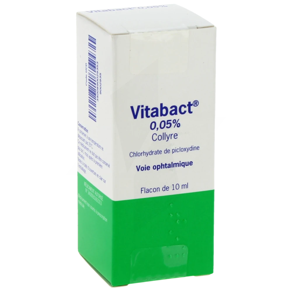 Vitabact 0,05 Pour Cent, Collyre