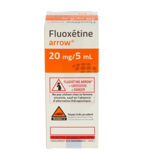 Fluoxetine Arrow 20 Mg/5 Ml, Solution Buvable