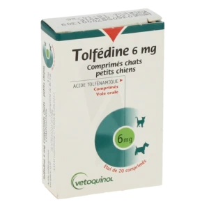 Tolfedine 6 Mg Comprimes Chats-petits Chiens, Comprimé