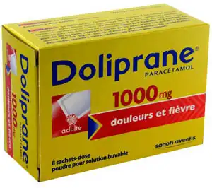 Doliprane 1000 Mg Poudre Pour Solution Buvable En Sachet-dose B/8 à Fargues-  Saint Hilaire