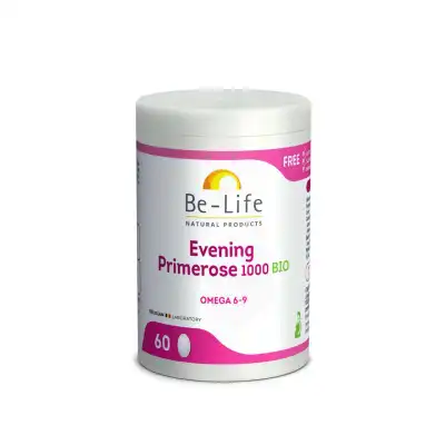 Be-life Evening Primerose 1000 Bio Caps B/60 à MONTEUX