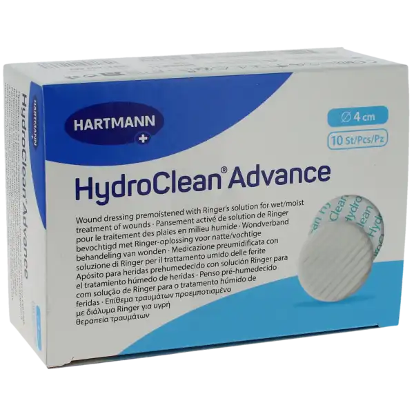 Hydroclean® Advance Pansement Irrigo-absorbant Diamètre 4 Cm