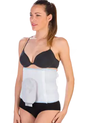 Stomibelt Conf Ceint Ab Légère Blc H33cm T7 à BU