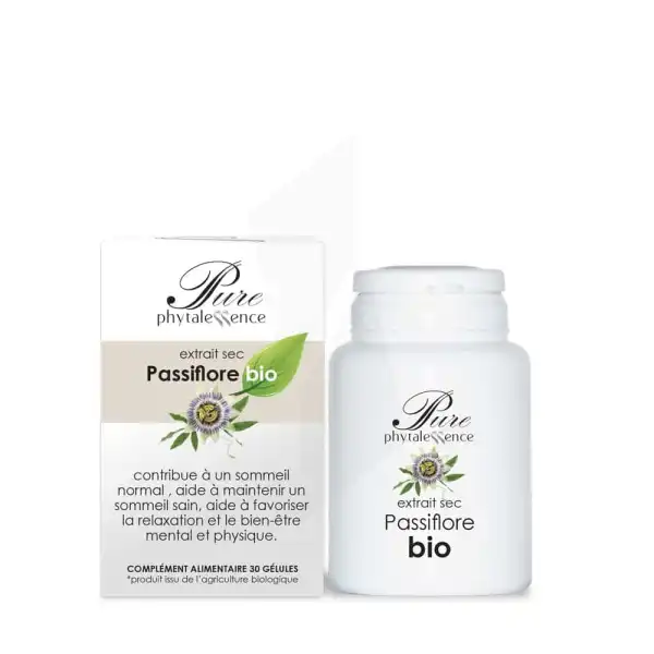 Phytalessence Pure Extrait Sec Passiflore Bio 30 Gélules