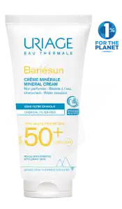 Uriage Bariésun Spf50+ Crème Minérale T/100ml à GRENOBLE