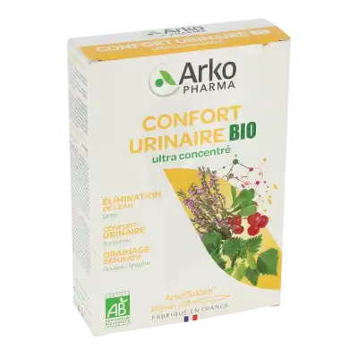 Arkofluide Bio Ultraextract Solution buvable confort urinaire 20 Ampoules/10ml
