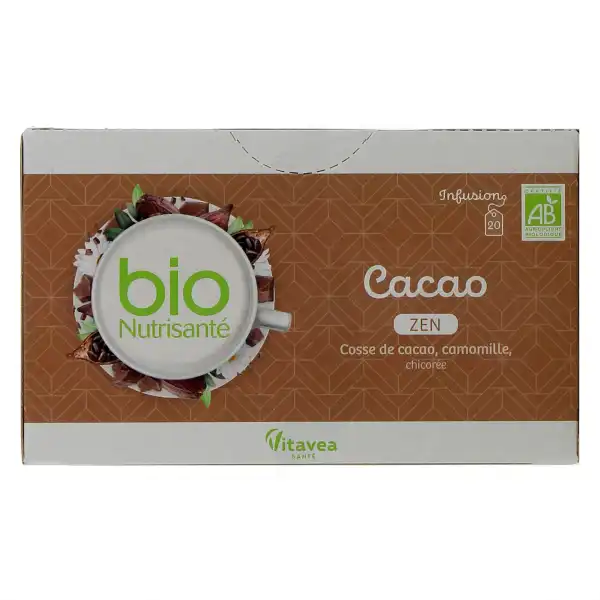 Nutrisante Infusions Bio Tis Cacao Zen 20sach