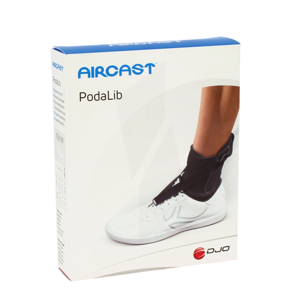 Aircast Podalib Releveur De Pied L Noir