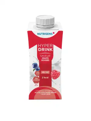 Nutrisens Hyperdrink 2kcal Nutriment Fruits Rouges 4briques/200ml à CHASSE SUR RHÔNE