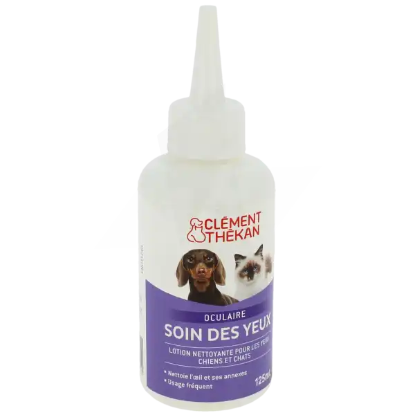 Clément Thékan Soin Des Yeux Solution Oculaire Chat/chien Fl/125ml