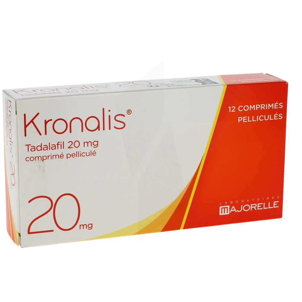 Kronalis 20 Mg, Comprimé Pelliculé