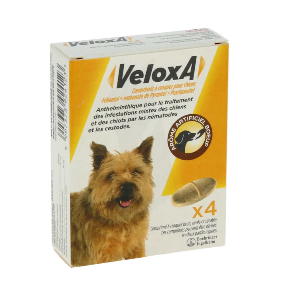 Veloxa Comprimes A Croquer Pour Chiens, Comprimé à Croquer