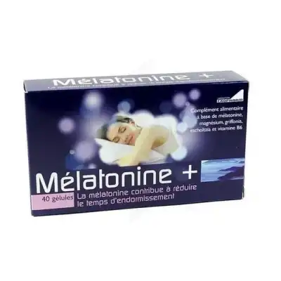 Exopharm Mélatonine + Gél B/40 à SEYNOD
