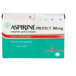 Aspirine Protect 100 Mg, Comprimé Gastro-résistant