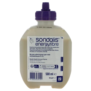Sondalis Energy Fibre Nutriment Poche Smart Flex/500ml