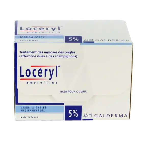 Loceryl 5 %, Vernis à Ongles Médicamenteux