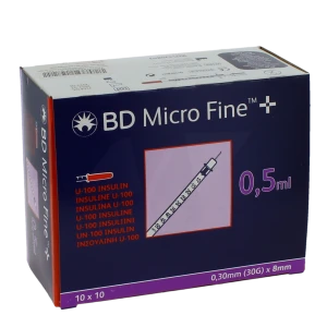 Bd Micro - Fine +, 0,3 Mm X 8 Mm, Bt 100