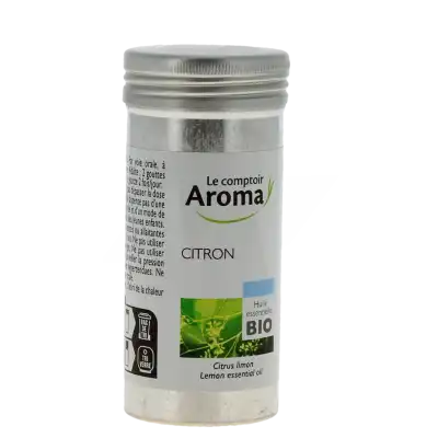 Le Comptoir Aroma Huile Essentielle Citron Certbio Flacon De 10 Ml à Saint-Médard-en-Jalles