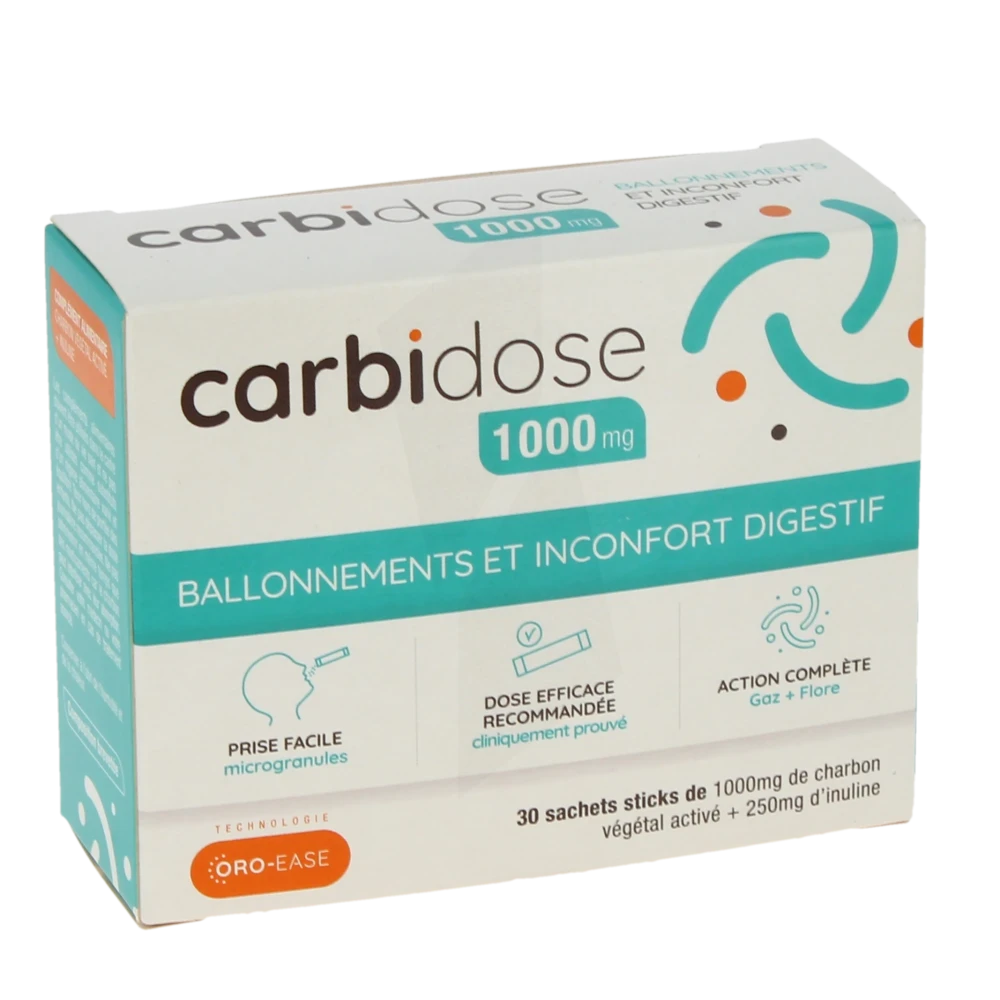 Carbidose 1000 Microgran Orodispersible 30sticks