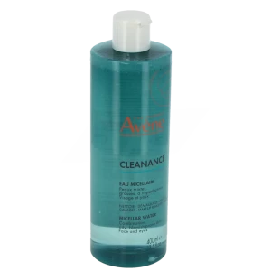 Avène Eau Thermale Cleanance Eau Micellaire Yeux Et Visage Fl/400ml
