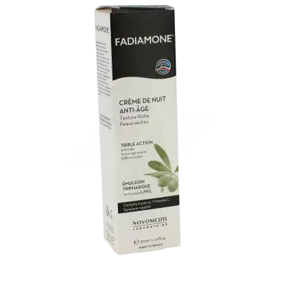 Fadiamone Formule Originale Creme De Nuit Antiage, Tube 30 Ml à LORMONT