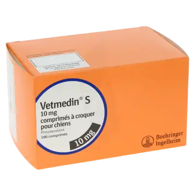 Vetmedin S 10 Mg Comprimes A Croquer Pour Chiens, Comprimé à Croquer à RUMILLY