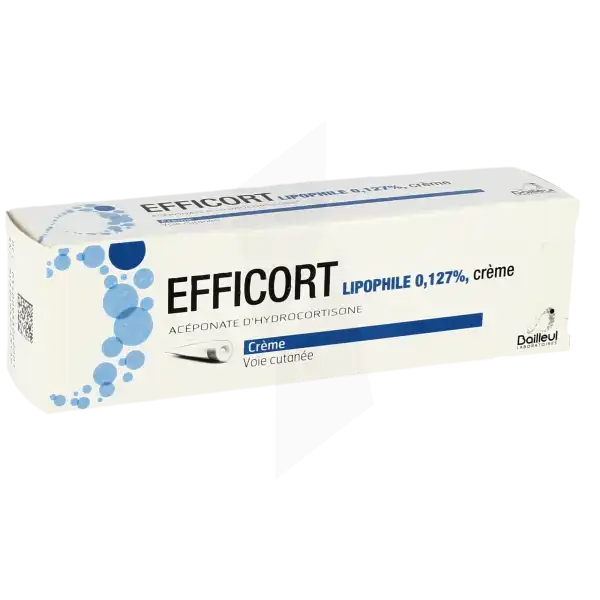 Efficort Lipophile 0,127 %, Crème