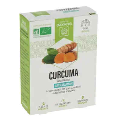 Dayang Curcuma Bio 15 Gélules à BOURBON-LANCY