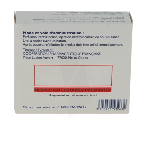 Chlorure De Sodium 0,9 % Cooper, Solution Pour Perfusion