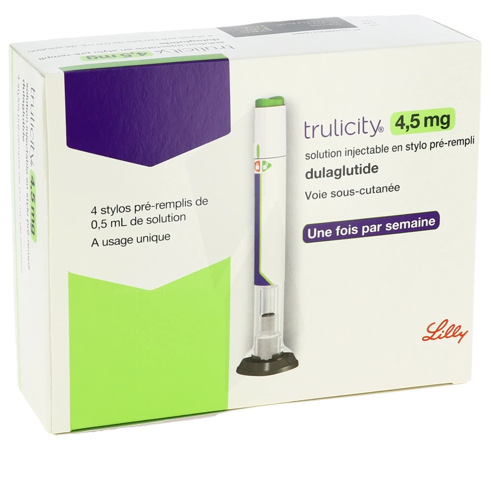Trulicity 4,5 Mg, Solution Injectable En Stylo Pré-rempli