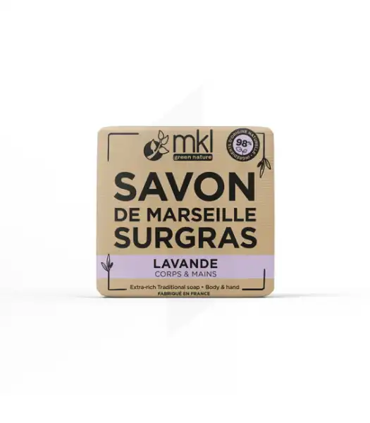Mkl Savon De Marseille Solide Lavande 100g