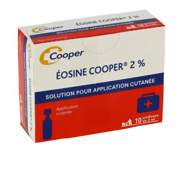 Eosine Cooper 2 Pour Cent, Solution Pour Application Cutanée En Récipient Unidose