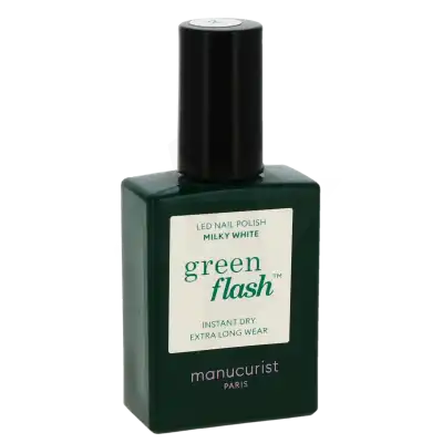 Manucurist Green Flash Vernis à Ongles Milky White 15ml à Saint-Maximin