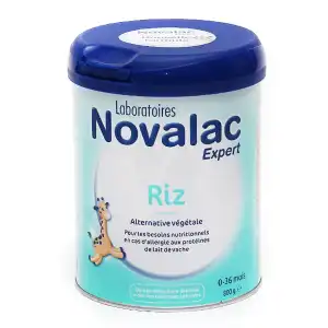 Novalac Expert Riz Lait En Poudre 0 à 36mois B/800g à LILLE