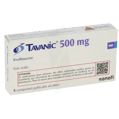 Tavanic 500 Mg, Comprimé Pelliculé Sécable à ROMORANTIN-LANTHENAY